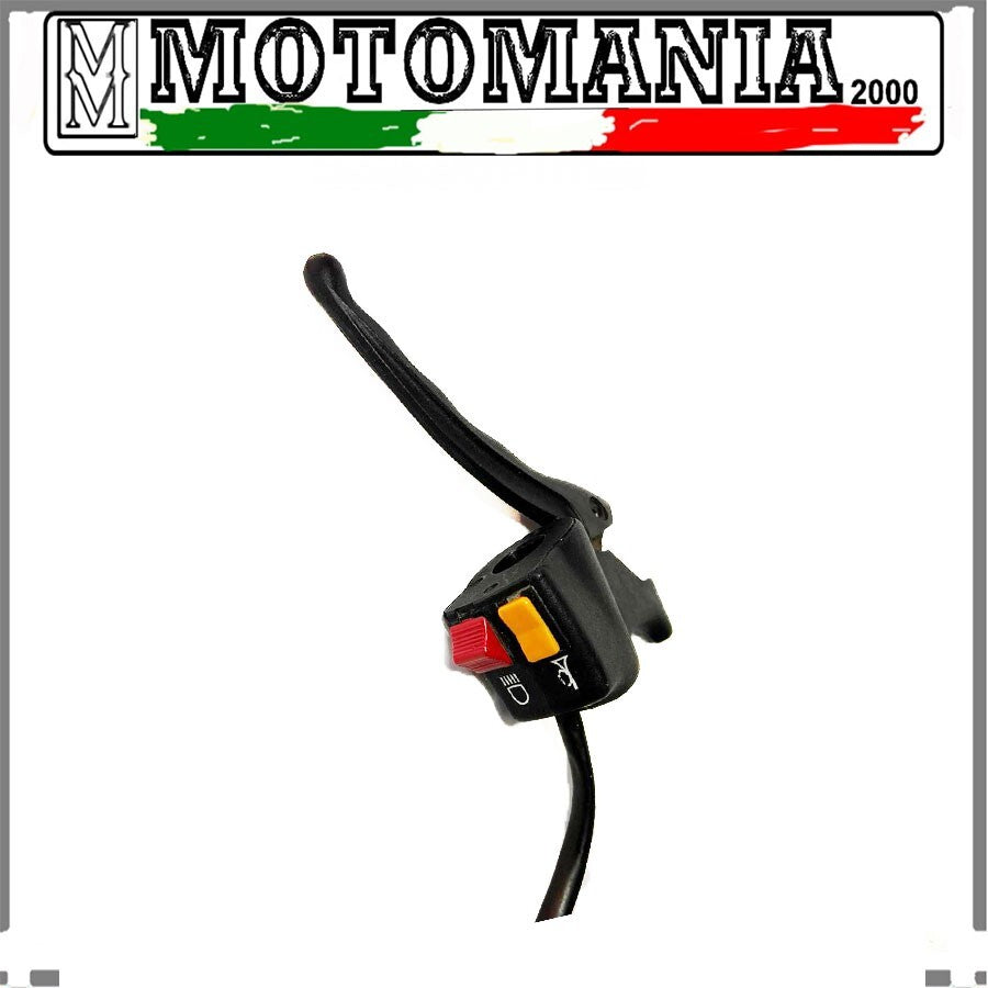 LEVER HOLDER CONTROL LEFT LIGHTS AND HORN FOR MOPED DIAMETER 22