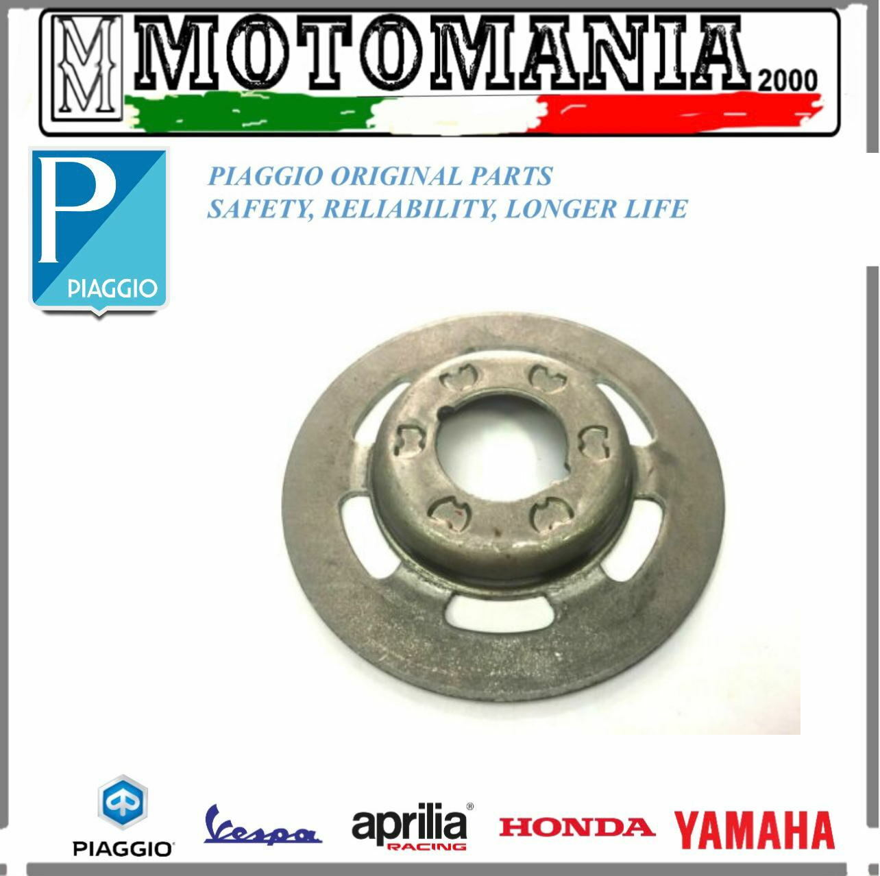 2860135 PIATTELLO RITENUTA  DISCHI FRIZIONE PIAGGIO APE 50 /FL/FL2 VESPA 50 125