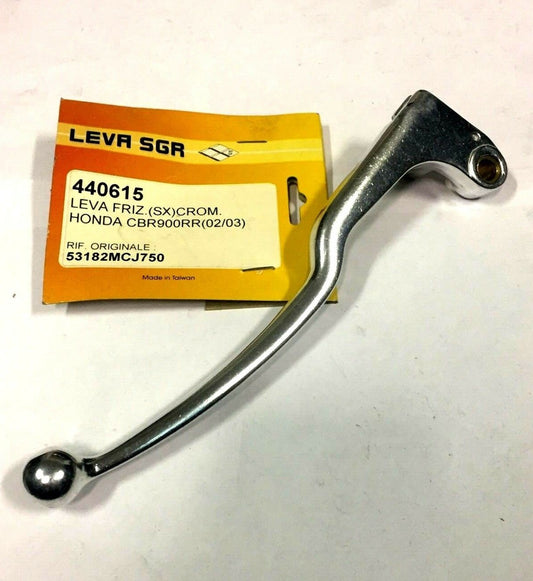 SGR 440615 CLUTCH LEVER LEFT CHROME HONDA CBR 900 RR YEAR 2002-2003