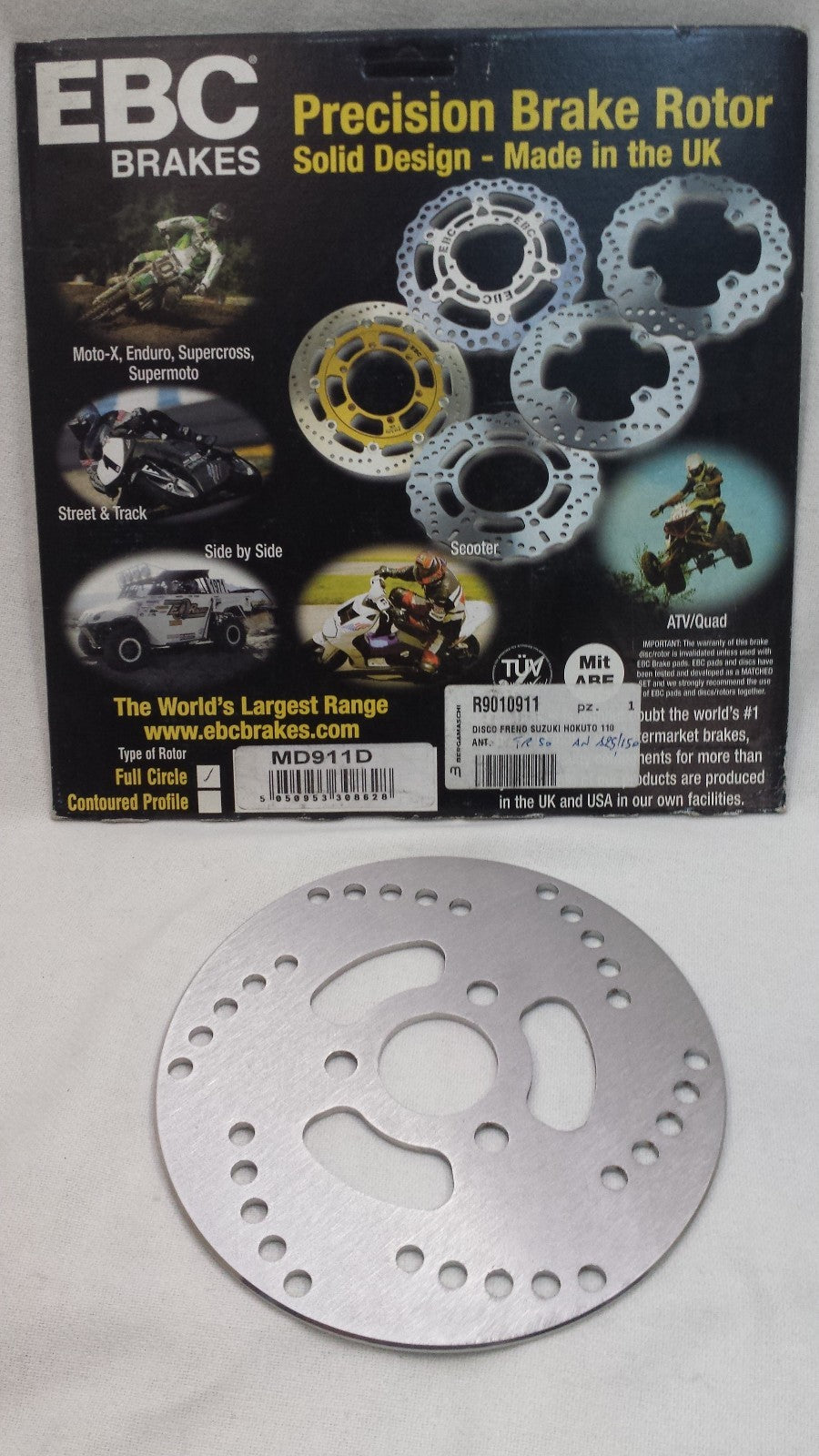 BRAKE DISC EBC MD911D SUZUKI 50 TR Street Magic AN 125 150 98-03*
