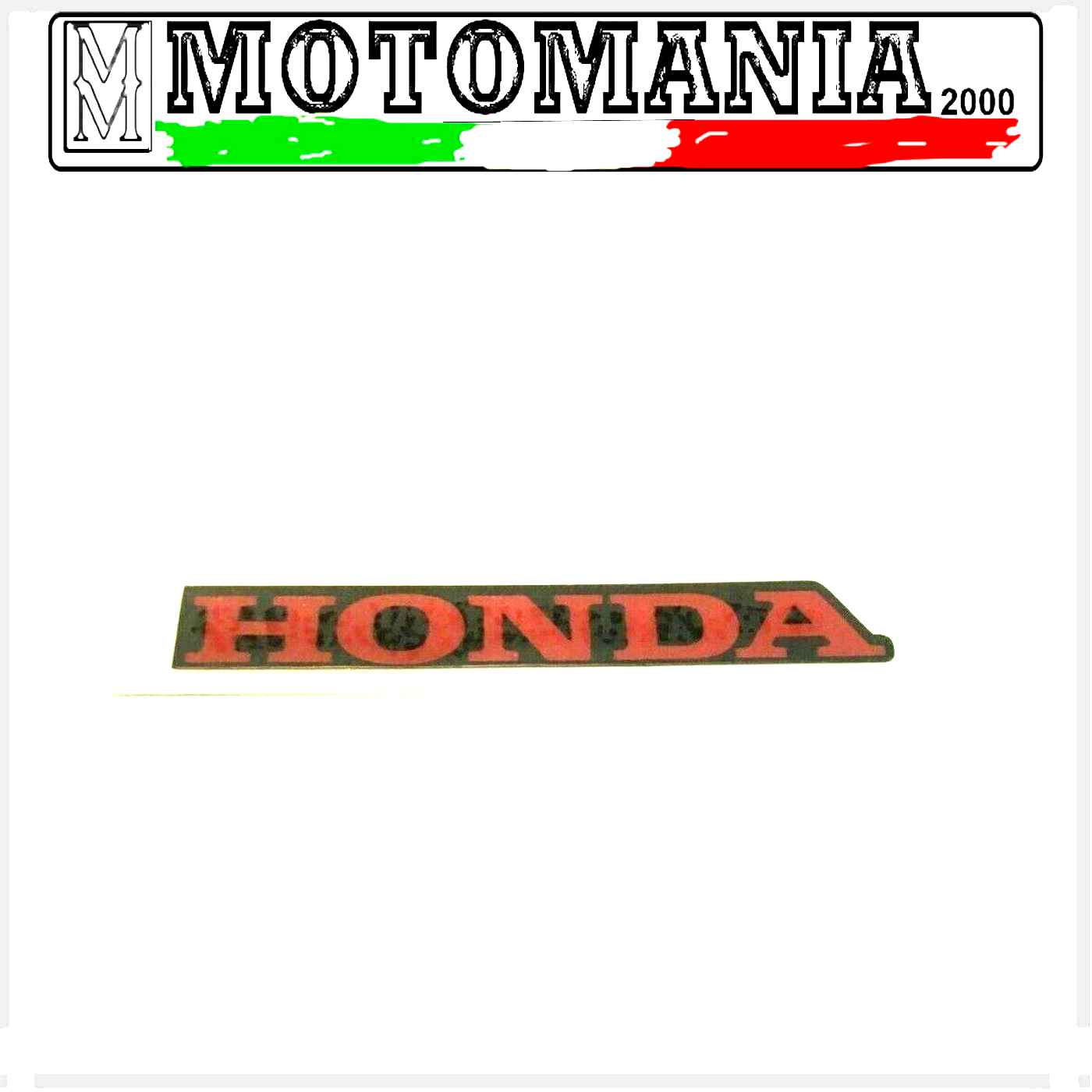 HONDA SH 300 2019/2020 RED STICKER WRITING LENGTH 6.5CM. HEIGHT 0.9MM