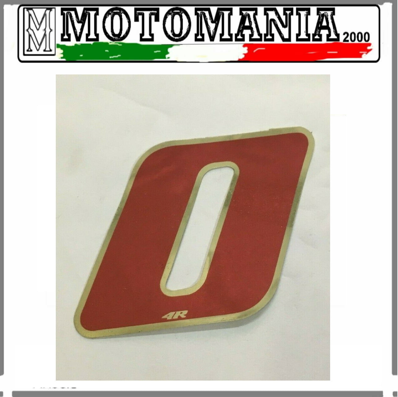 NUMERO 0 ROSSO ADESIVO LUNGHEZZA 5 MM LARGHEZZA 5 MM  *