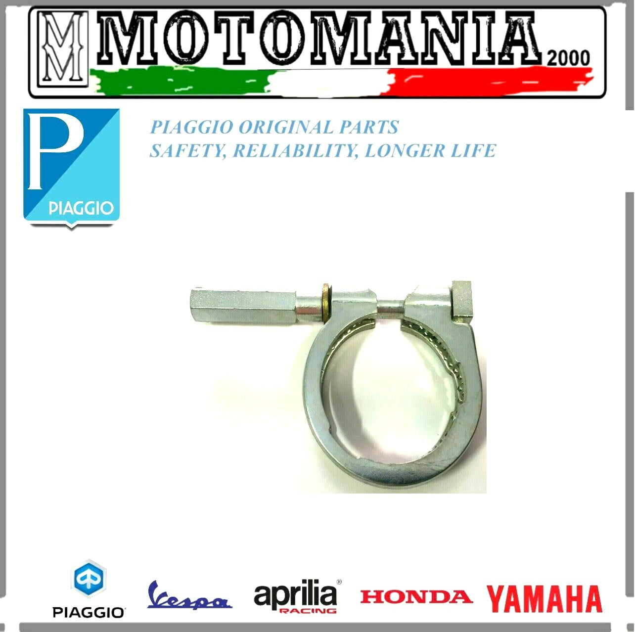 245449 CARBURETOR CLAMP SHB6-SHBC DIAM.34 ORIGINAL Piaggio Vespa 50 PK-XL