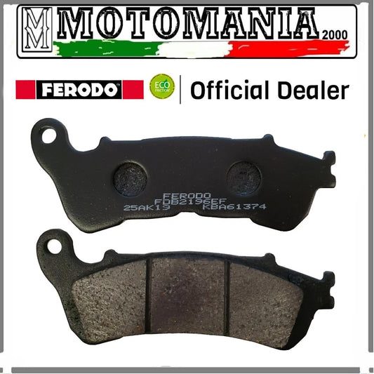 FDB2196EF PASTIGLIE FRENO POSTERIORE ECO F PER HONDA SUZUKI