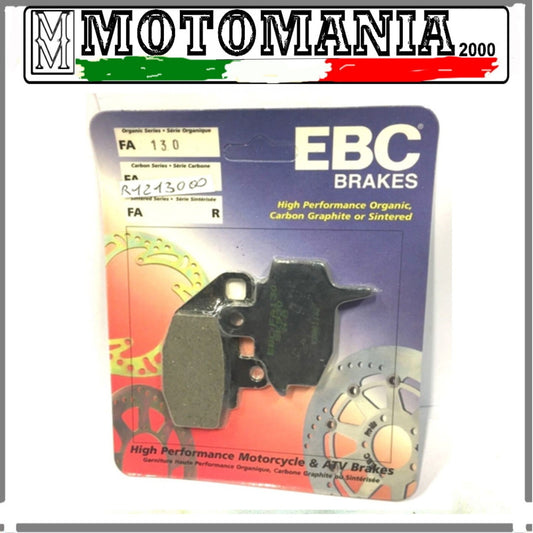 FA130 CP PASTIGLIE FRENO EBC KAWASAKI KX 125 -250 -500 ANNO 87-88 KLR 650 -87