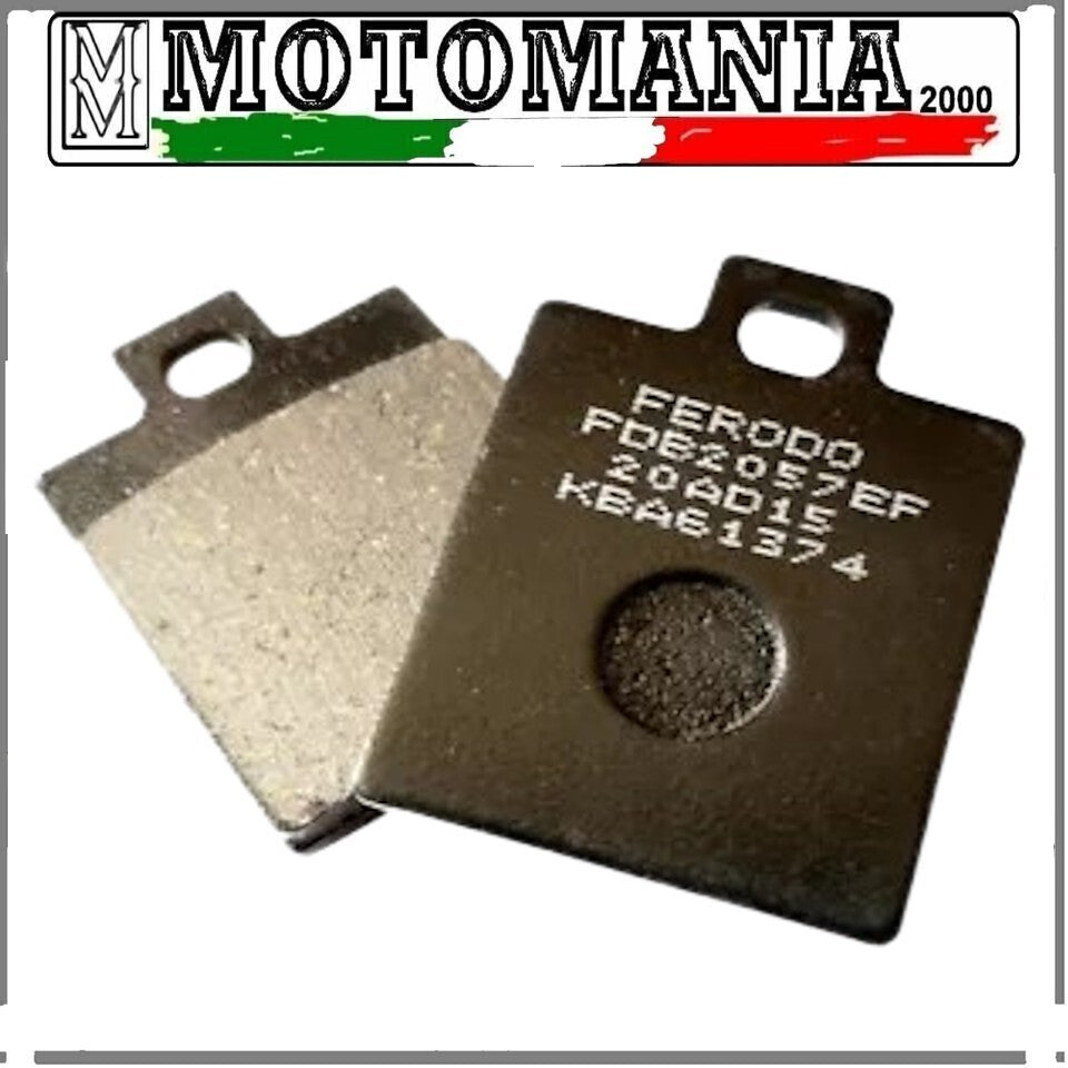 FDB2057EF  PASTIGLIE FRENO POSTERIORE  PER PIAGGIO /VESPA /GILERA /DERBI /SYM  *