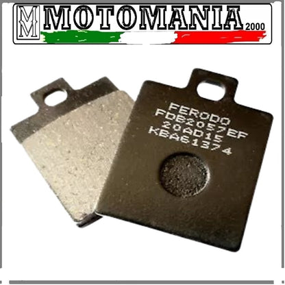 FDB2057EF  PASTIGLIE FRENO POSTERIORE  PER PIAGGIO /VESPA /GILERA /DERBI /SYM  *