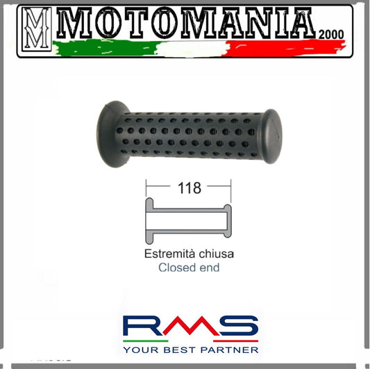 BLACK DOMINO KNOBS PIAGGIO FLY / ZIP / VESPA / FREE / NRG / BALL (SEE DESC.)