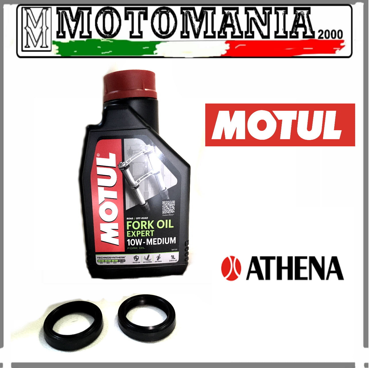 MOTUL 38x50x8/9.5 VERSITY XC 300 YEAR 2003-2009 10W FORK OIL KIT