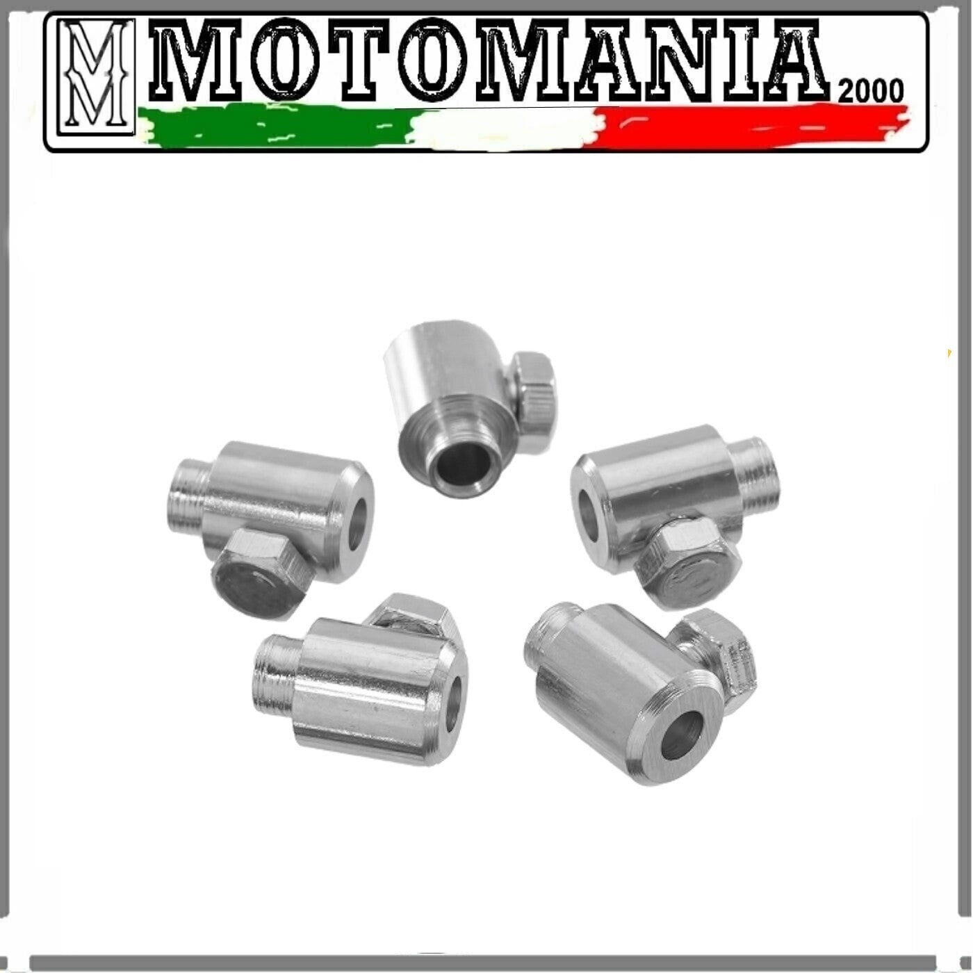 MORSETTO CON VITE PER CAVO FRIZIONE E FRENO  2,5 MM 1 PZ. *