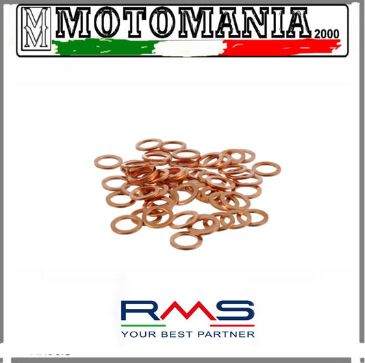 VESPA PRIMAVERA 4T 3V E4 50 2017/2019 RONDELLA IN LEGA  Ø8 MM 121856202