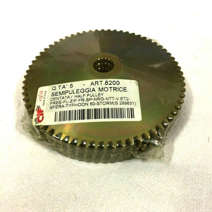 CIF 8200 SEMIPULEGGIA DENTATA PIAGGIO FREE 50 FL DAL 1995-AL 2002