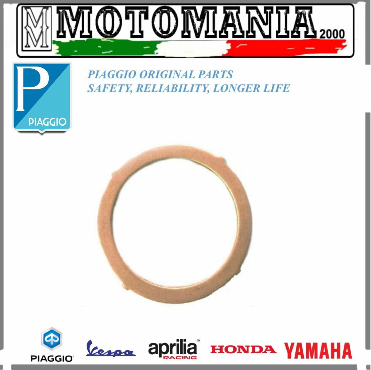 480853 GUARNIZIONE SCARICO ORIGINALE PIAGGIO VESPA GTS 300 EU3 2007-2010