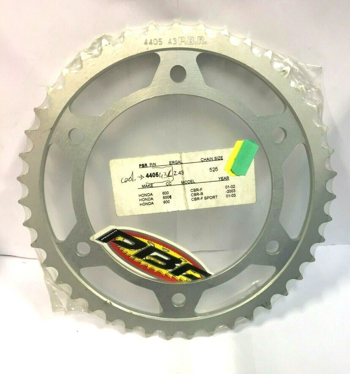 440543L CORONA IN ERGAL ALLUMINIO PBR HONDA CBR-F 600 2001-2002