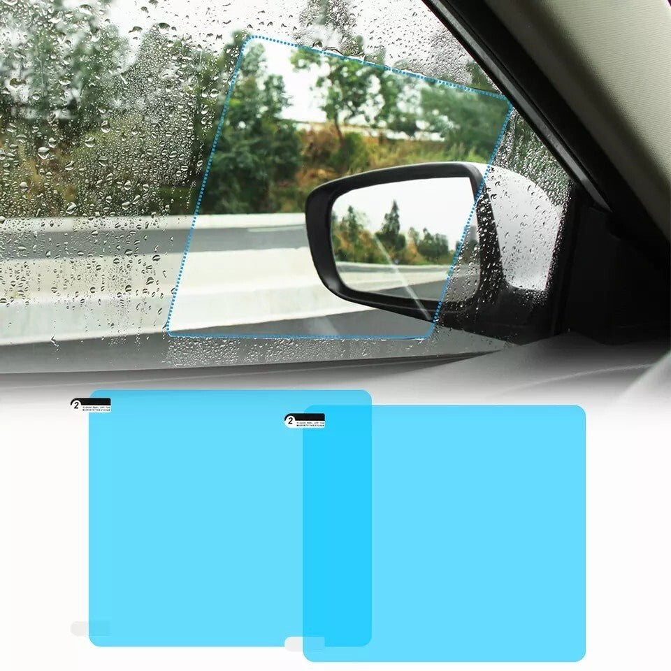 PELLICOLE ADESIVE ANTI PIOGGIA UNIVERSALI PER MOTO E AUTO