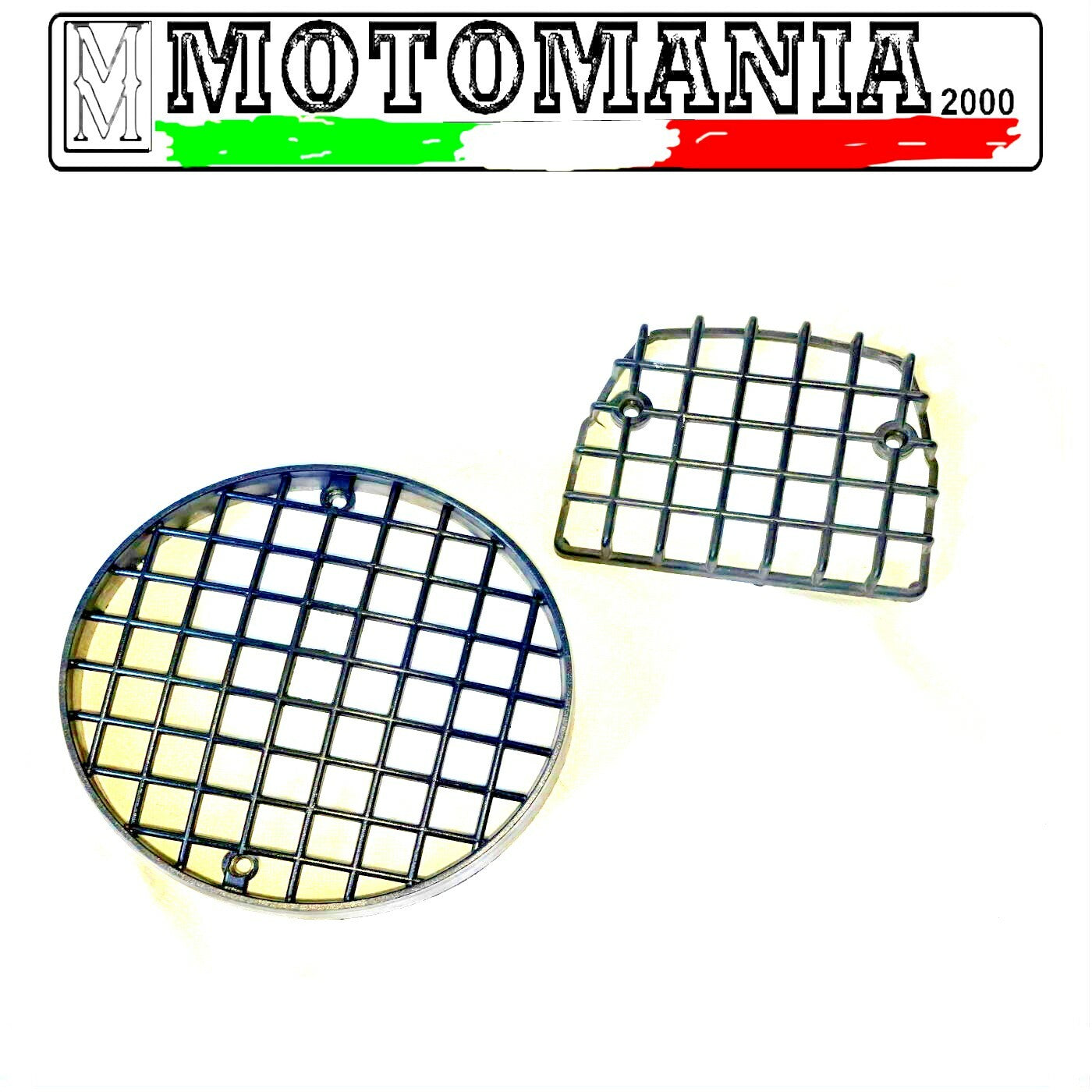 BLACK PLASTIC FRONT AND REAR HEADLIGHT COVER KIT FOR PIAGGIO SI 50