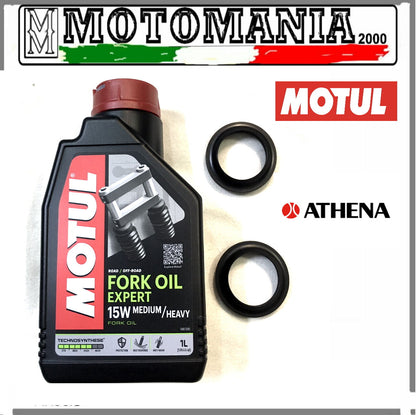 KIT PARAOLI + OLIO FORCELLA MOTUL 15W HONDA VTX 1300 R -RETRO -07 40X54,5/59X15