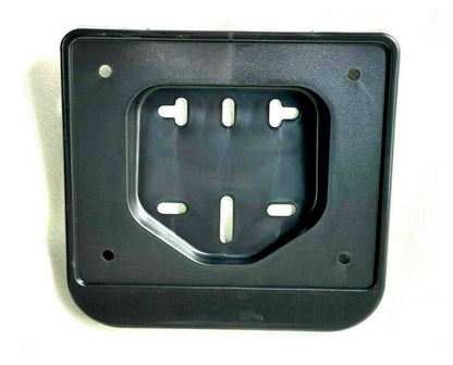 PLASTIC LICENSE PLATE HOLDER COMPLETE WITH RIVETS FOR MOPED AND SCOOTER 50