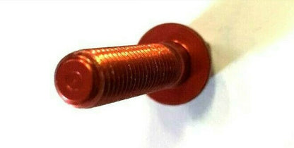 HEX HEAD SCREW dm.8 FOR FAIRINGS 6X25 RED IN ERGAL