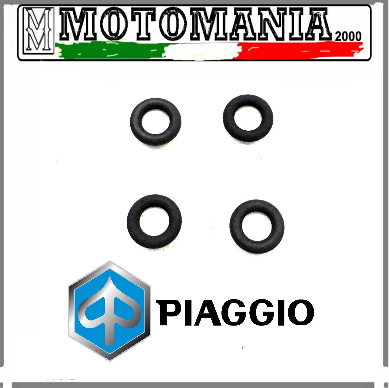 ORIGINAL PIAGGIO BEVERLY 125-200-250 CYLINDER BASE 4 RING O.RING KIT
