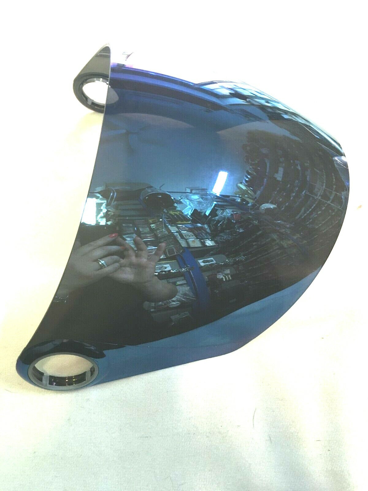 SH503000BL BLUE LONG VISOR FOR SHARK S 400 HELMET