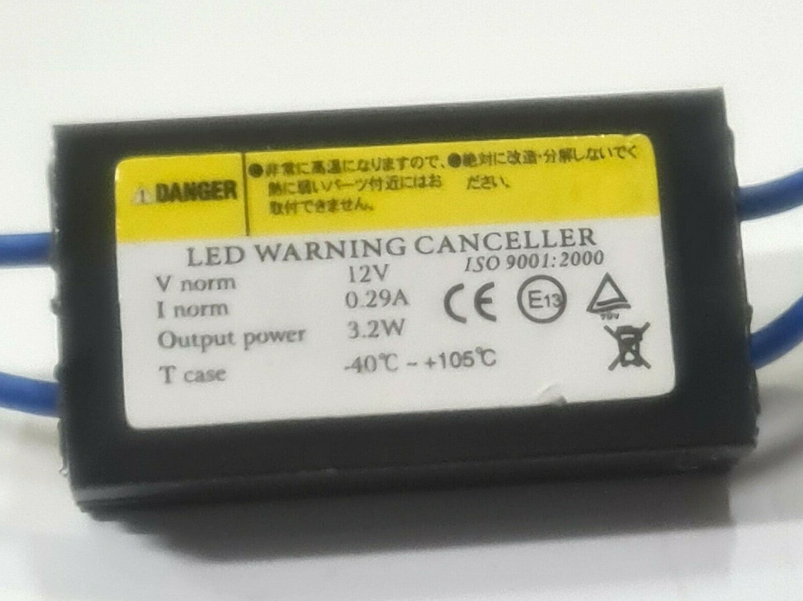 PORTALAMPADA CON RESISTENZA PER LAMPADA A LED MOD. T 10  *