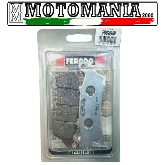 FDB2098P CP PADS FERODO HONDA VFR 800 ANT. AND POST. NT 650 DEAUVILLE 650 *