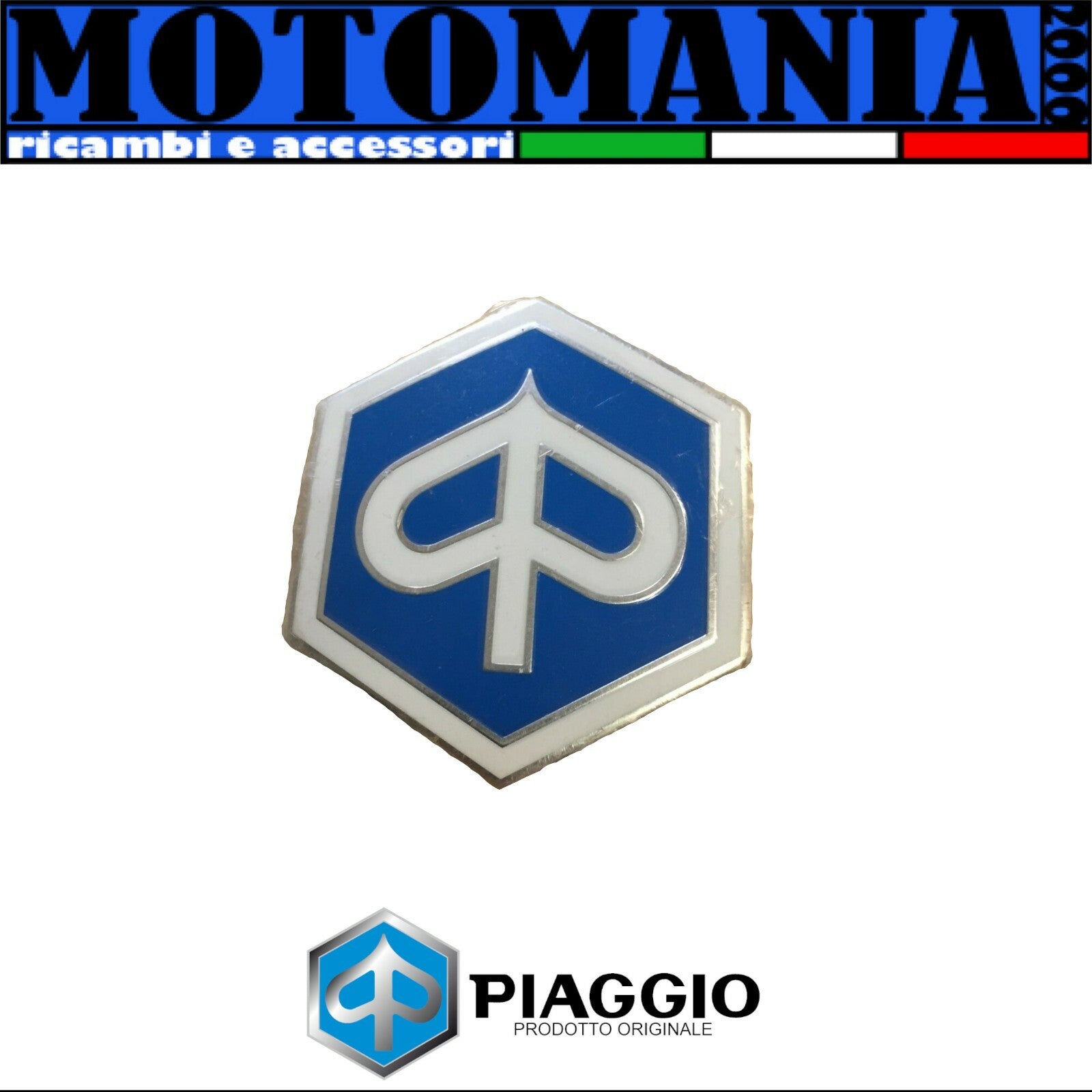 ESAGONO SCUDETTO PIAGGIO MP3 250 -06 -07-X8 PREMIUM 125 -06 X8 -400