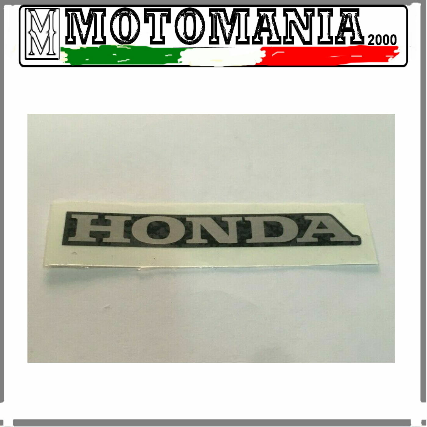 HONDA SH 300 2019/2020 GREY STICKER WRITING LENGTH 6.5CM. HEIGHT 0.9mm.