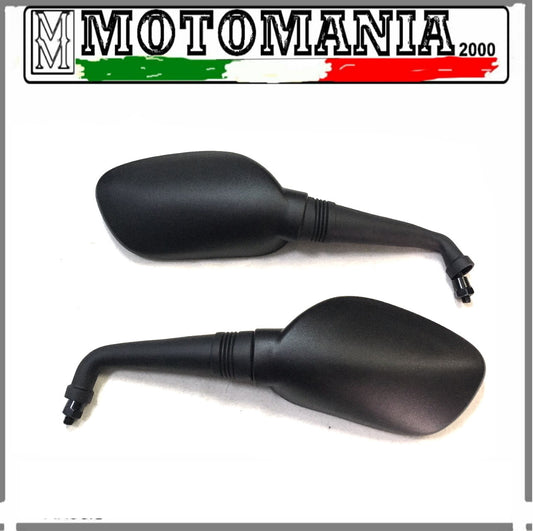 COPPIA SPECCHI RETROVISORI NERI SX E DX PER YAMAHA VERSITY 300 2003/2006