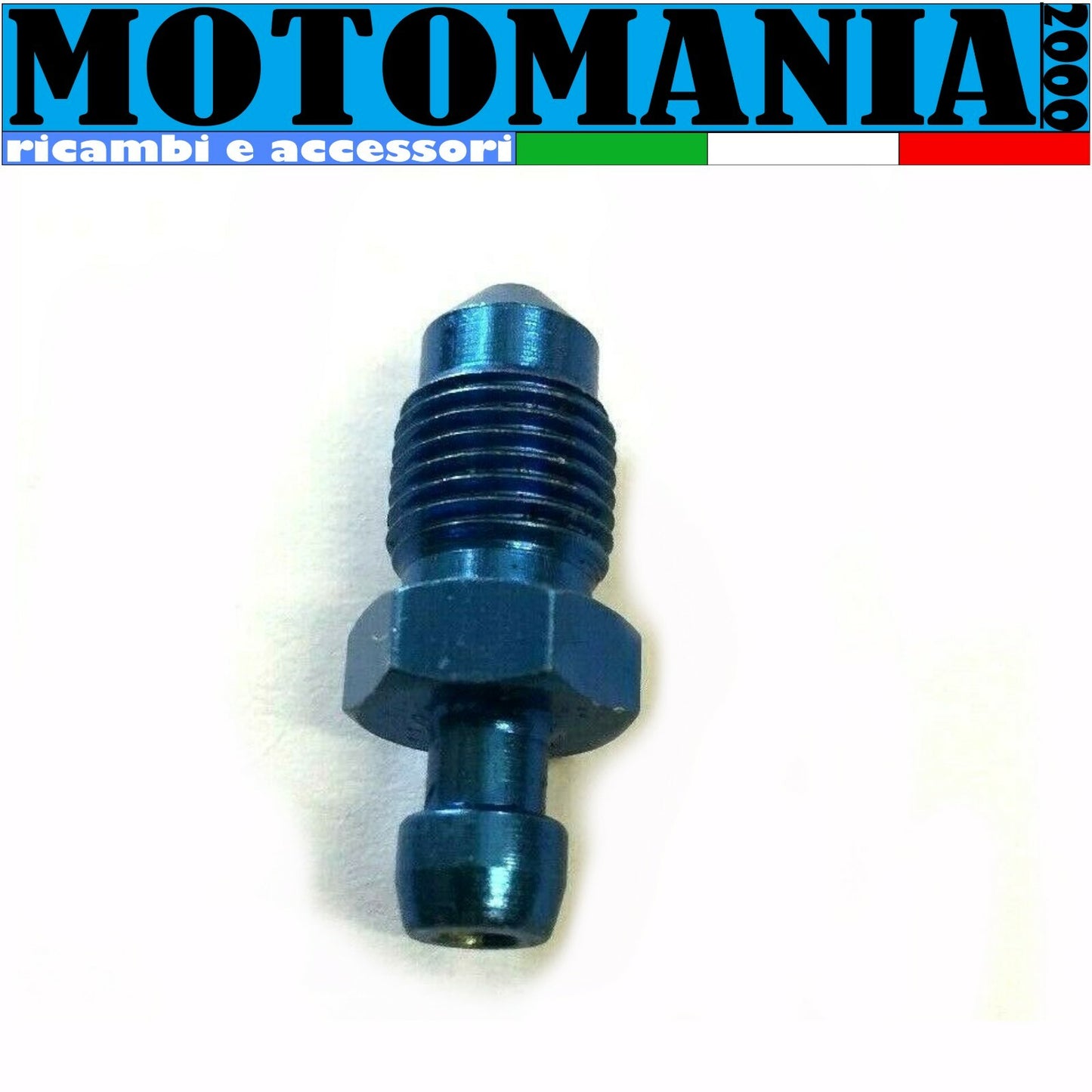 VITE SPURGO FRENO  X MOTO IN ERGAL M.10X1 BLU