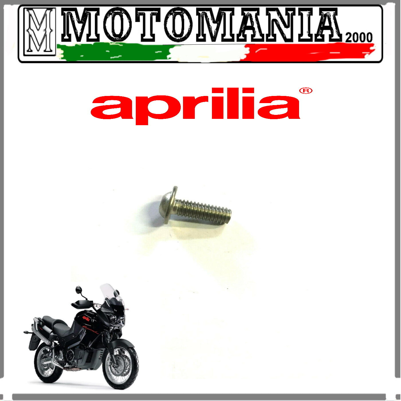 AP8152246 SCREW TBEI M 6X16 F2 ORIGINAL APRILIA CAPONORD DORSODURO *
