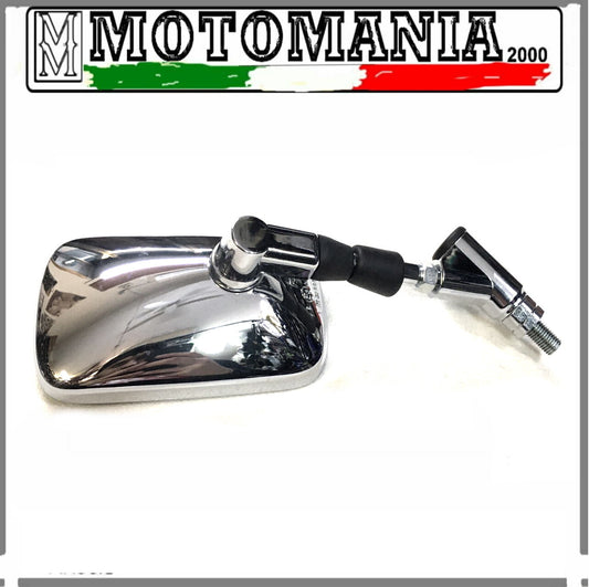SPECCHIO RETROVISORE DX CROMATO PER CAFE RACER -0190 FAR