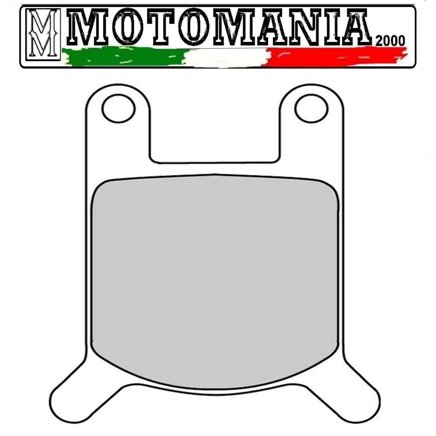 FDB213P PASTIGLIE FRENO ANTER. PER MALAGUTI MOTO GUZZI-MALANCA-BENELLI-GARELL  *