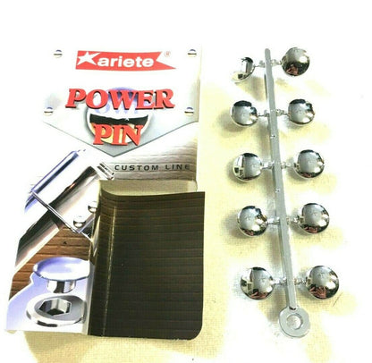 CHROME CAPS KIT FOR PIN COVER AND VARIOUS APPLICATIONS mm 6