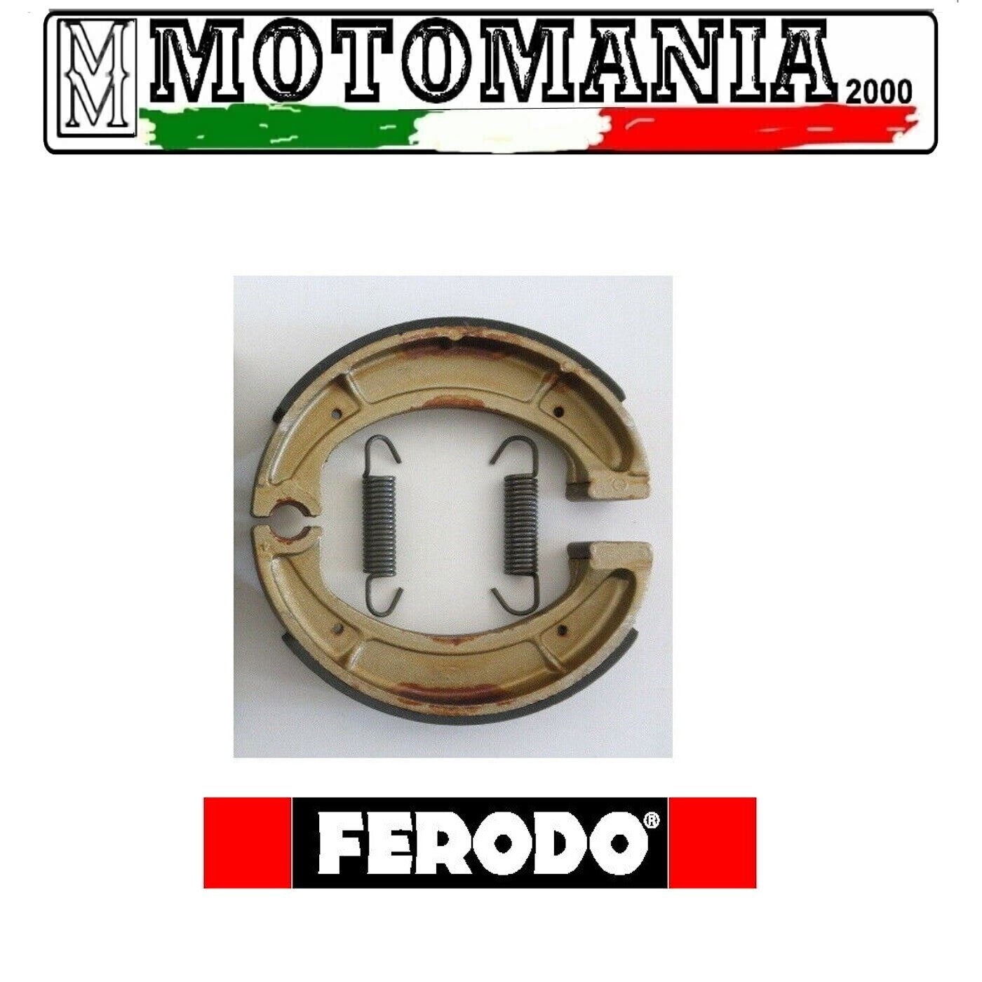 FSB734 FERODO BRAKE JAWS YAMAHA XT 500-550-600 - TT 600 N SEE MEASUREMENTS *