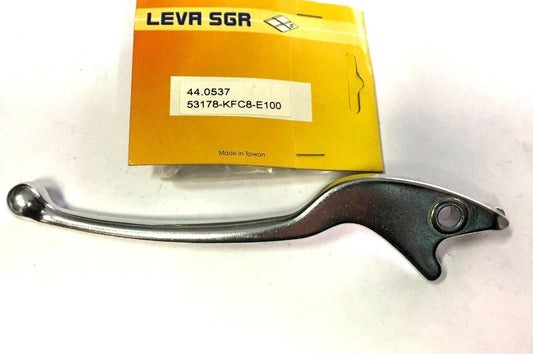 SGR 440537 CHROME LEFT BRAKE LEVER KIMCO PEOPLE 250 YEAR 2003-2004-2005