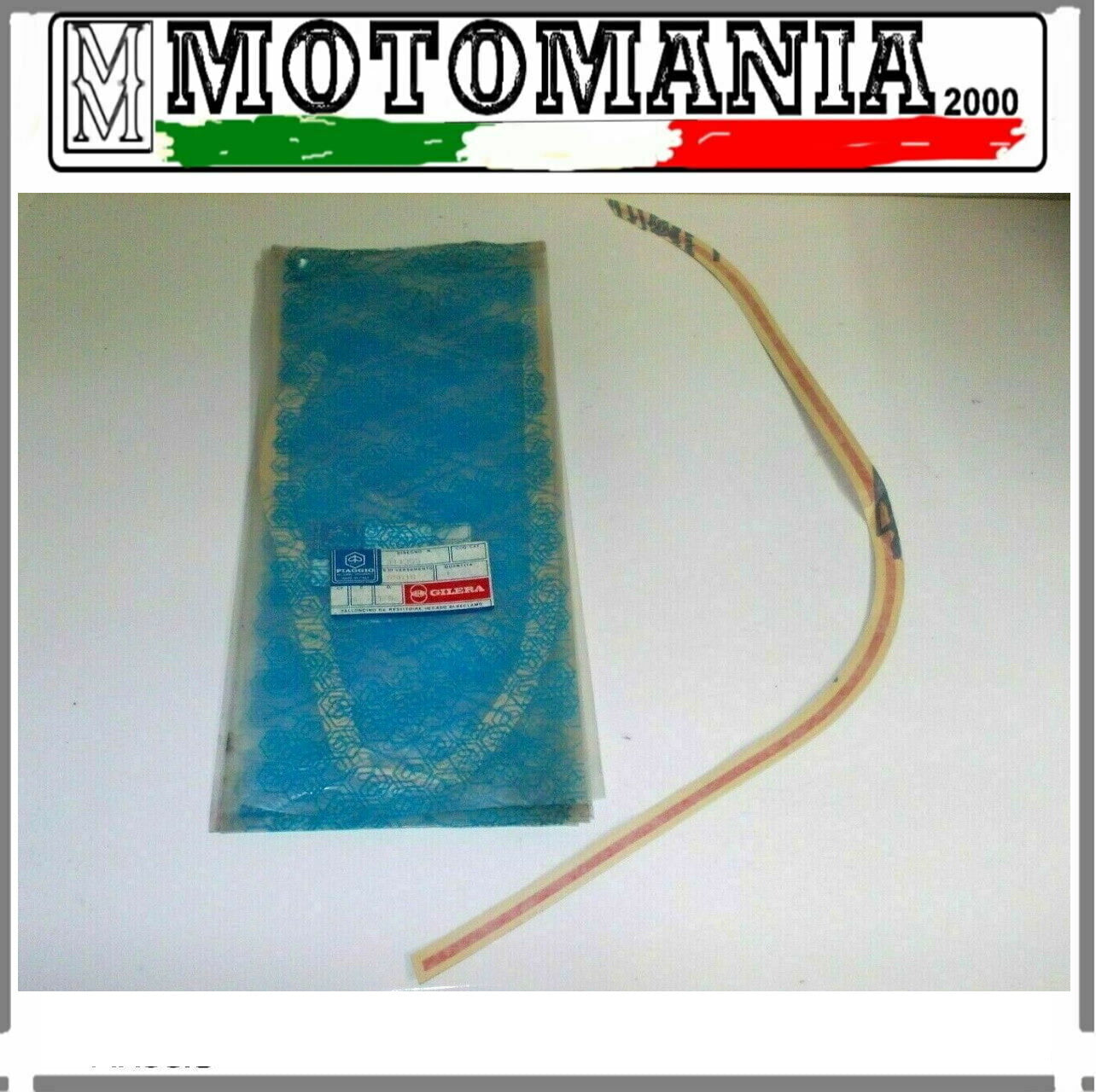 ORIGINAL GILERA CBA RED RIGHT SIDE STICKER *