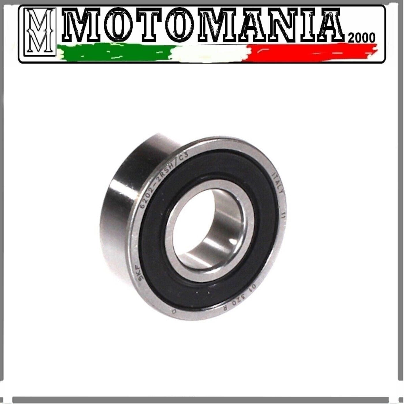 100200370  CUSCINETTO TAMBURO 6202-2RSH  20MM 15x35x11  PER PIAGGIO / APRILIA  *