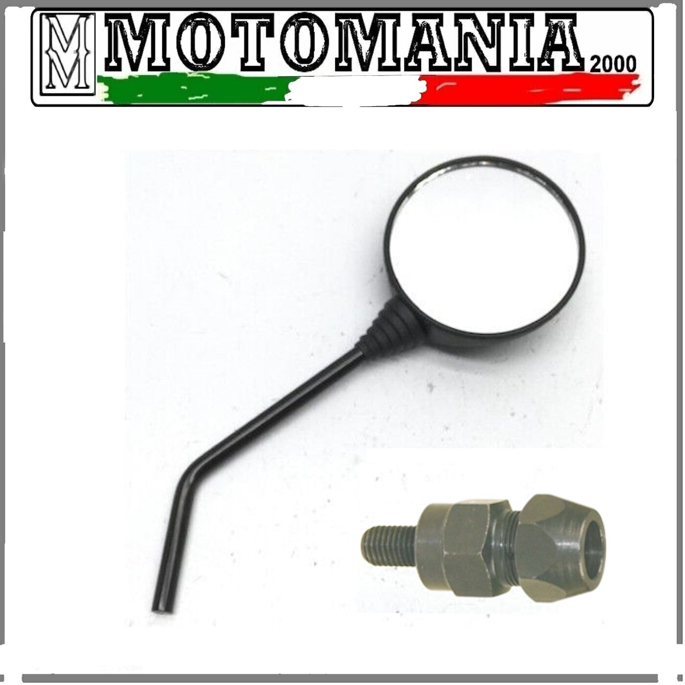 SPECCHIETTO DESTRO COMPLETO DI ADATTATORE DX PER APRILIA SCARABEO 50-100CC   *