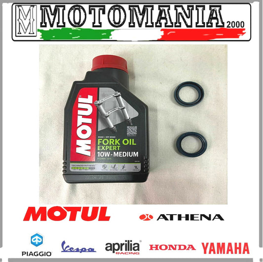 KIT PARAOLIO E OLIO FORCELLA MOTUL 10 W GILERA RUNNER RIEJU MRX - RS2 - SMX