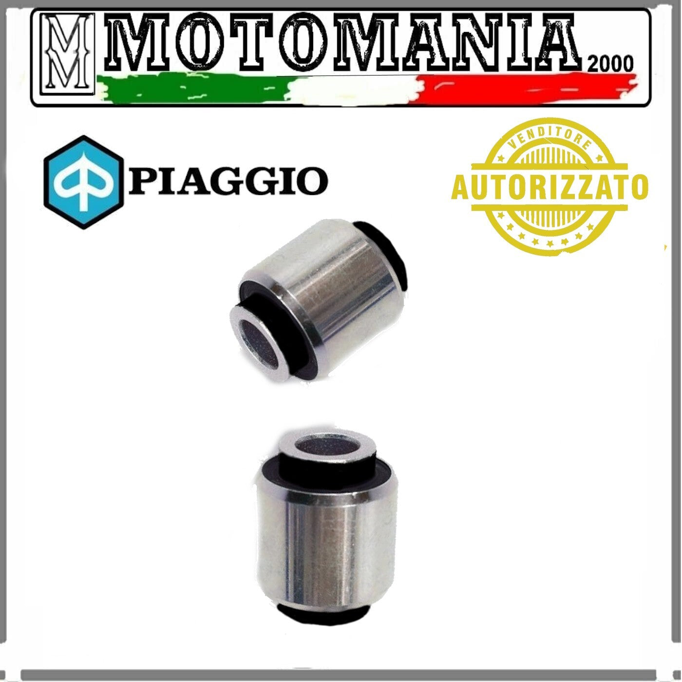 FRONT + REAR ENGINE SILENTBLOCK KIT Piaggio Liberty 200-Beverly 200-250