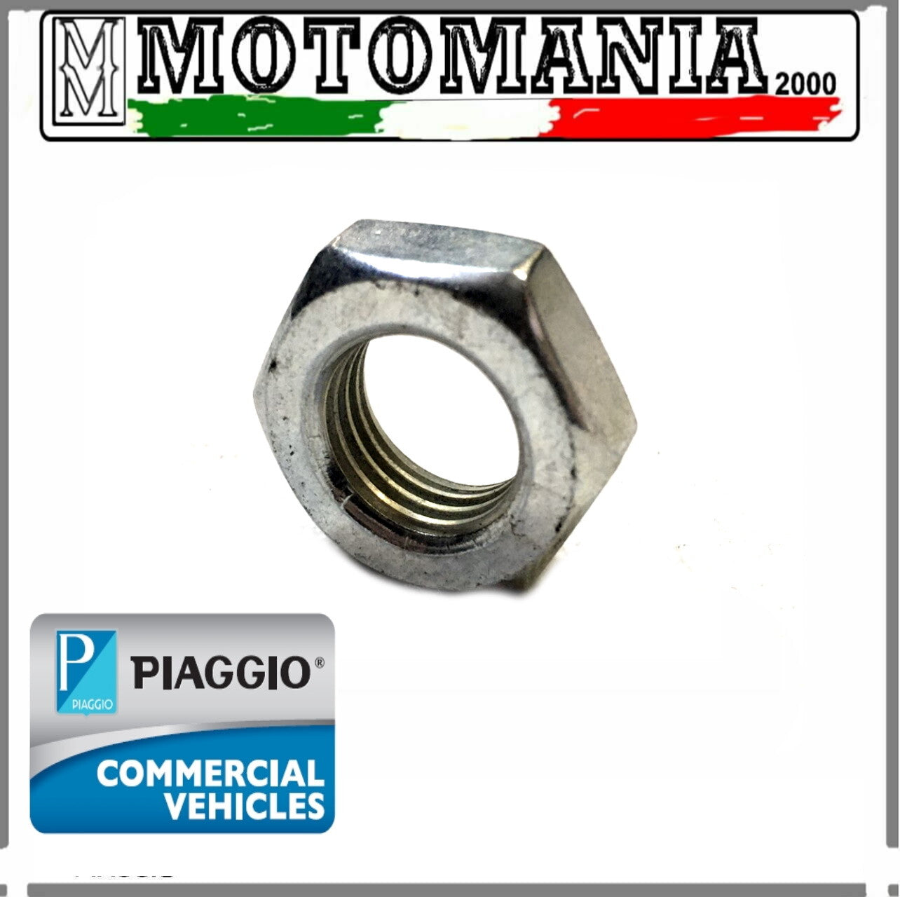 VESPA PX 125,VESPA PK XL 125 DADO PER AMMORTIZZATORE POSTERIORE ORIGINALE