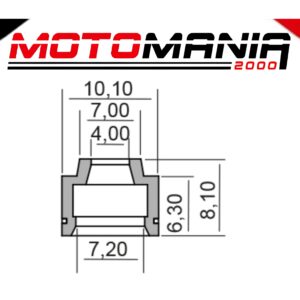 PARAOLI VALVOLE MOTORE RMS YAMAHA XENTER 125CC