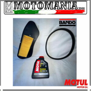 KIT TAGLIANDO PER X MAX 250 COMPRENDE OLIO MOTUL CINGHIA E FILTRO ARIA