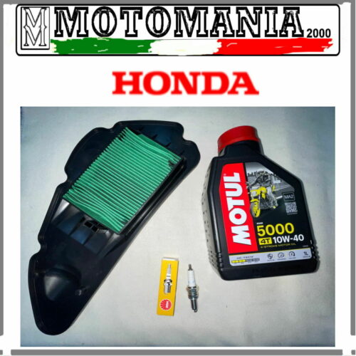 KIT TAGLIANDO HONDA SH ABS 125 150 DAL 2013 - 2016 OLIO CANDELA FILTRO ARIA