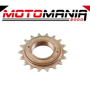 RUOTA LIBERA A FILETTO COMPLETO GIRO DI SFERE 1/2 X 1/8 1V - 16 DENTI, BRONZO