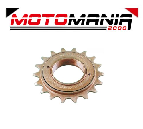 RUOTA LIBERA A FILETTO COMPLETO GIRO DI SFERE 1/2 X 1/8 1V - 16 DENTI, BRONZO